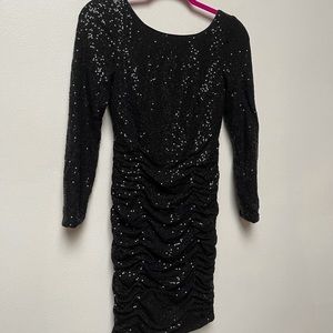 Black Sequence Dress
